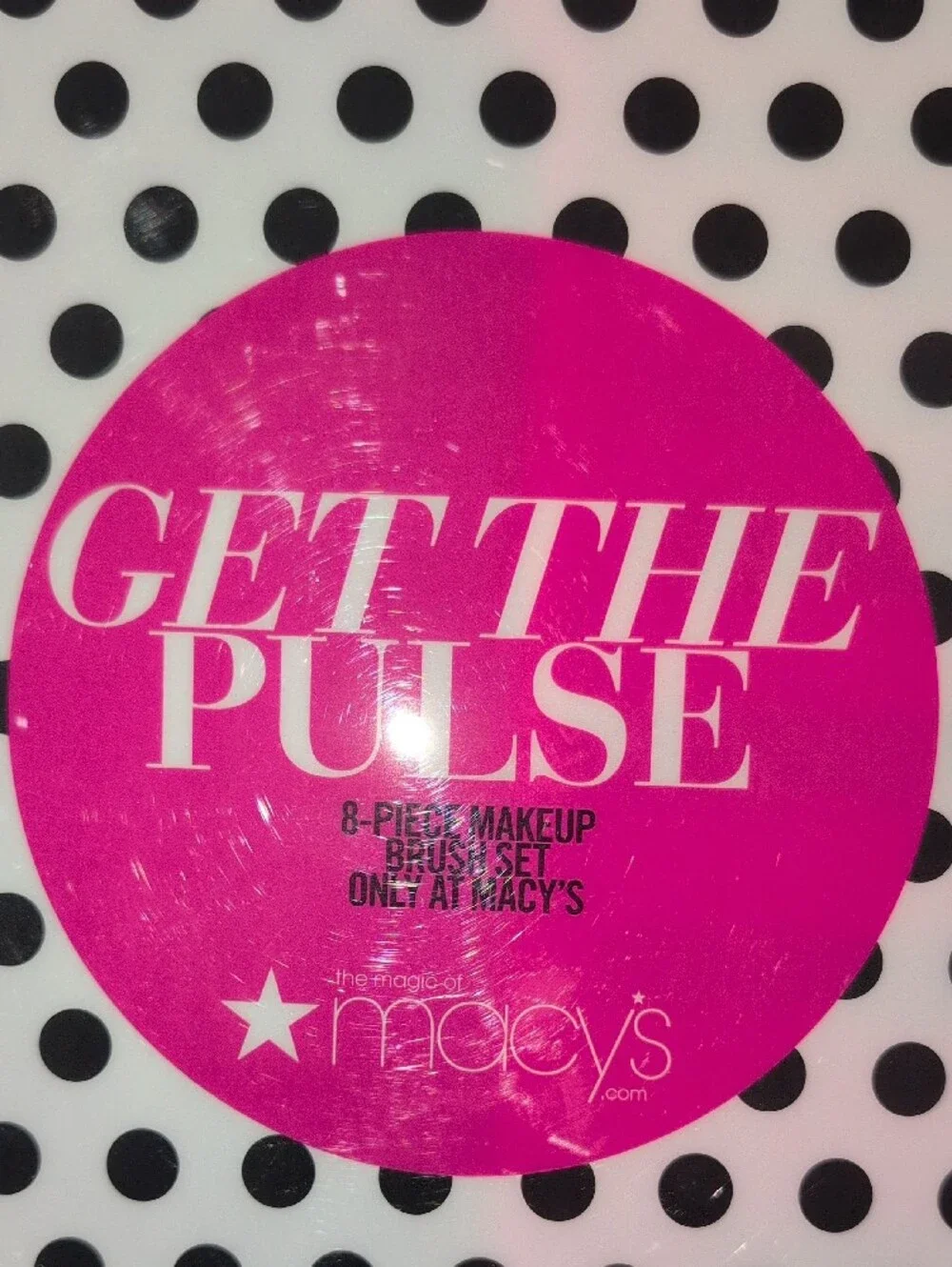 Macy's Get The Pulse Makeup Brush Set